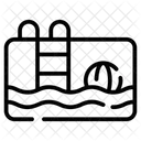 Schwimmbad  Symbol