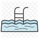 Schwimmbecken Sportbecken Tauchbecken Symbol