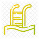 Pool Schwimmbecken Schwimmbeckenleiter Symbol