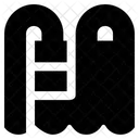 Pool Pooltreppe Treppe Symbol