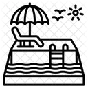 Schwimmbad Schwimmen Wasser Symbol