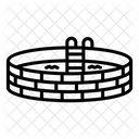 Schwimmbad Schwimmen Wasser Symbol