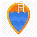 Schwimmbad  Symbol