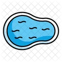 Schwimmbad  Symbol