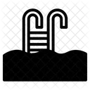 Schwimmbadleiter Symbol