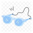 Schwimmen Schutzbrille Brille Symbol