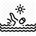 Schwimmen Schwimmend Schwimmer Symbol