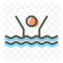 Schwimmen Schwimmen Pool Symbol