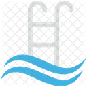 Schwimmen Pool Leiter Symbol