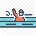 Schwimmer Schwimmen Schwimmen Symbol