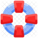 Schweben Helfen Retten Symbol