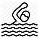 Schwimmer  Symbol