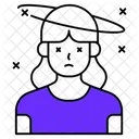 Kopfschmerzen Mudigkeit Migrane Symbol