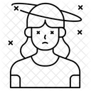 Kopfschmerzen Mudigkeit Migrane Symbol