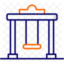 Schaukel Gebaude Kindheit Symbol