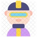 Sci Fi Hero Costume Icon