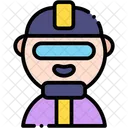 Sci Fi Hero Costume Icon