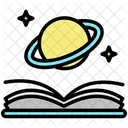 Sci Fi Book Education Icon