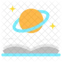 Sci Fi Book Education Icon