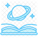Sci Fi Book Education Icon
