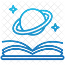 Sci Fi Book Education Icon