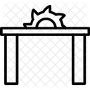 Scie Circulaire Scie Machine Scie A Bois Icône