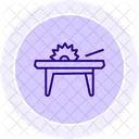 Scie Circulaire A Table Scie A Table Outil Icône