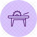 Scie Circulaire A Table Scie A Table Outil Icône