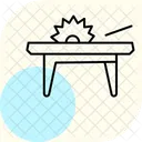 Scie Circulaire A Table Scie A Table Outil Icône