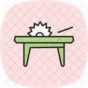 Scie Circulaire A Table Scie A Table Outil Icône
