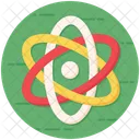 Orbite Science Modele Atomique Icône