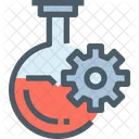 Flasks Research Science Icon