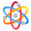 Atom Physics Science Icon