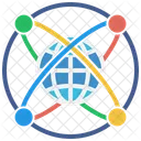Science Earth Connect Network Network Share Personal Icon