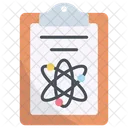 Clipboard Science Laboratory Icon