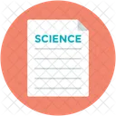 Science Research Paper Icon