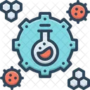 Science Laboratory Molecule Icon