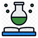 Science Book Chemistry Education Icon