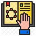 Science Book Research Lab Icon