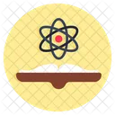 Science Book Booklet Handbook Icon