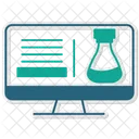 理科の授業、生涯学習アイコン、実験室 アイコン