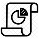 Diagramme Circulaire De Donnees Icône