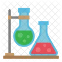 Science Experiment Chemical Flask Laboratory Equipment Icon