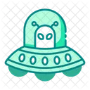 Science Fiction Ufo Alien Icon