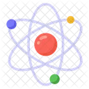 Atom Electrocn Science Icon