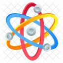 Atom Physics Science Icon