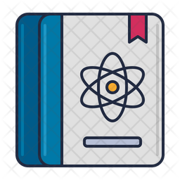 Science Journal Icon - Download in Colored Outline Style