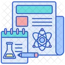 과학 저널리즘 과학 교육 뉴스 아이콘
