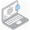 Lesson Physics Laptop Icon