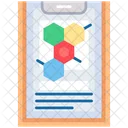 Clipboard Cell Chemistry Icon
